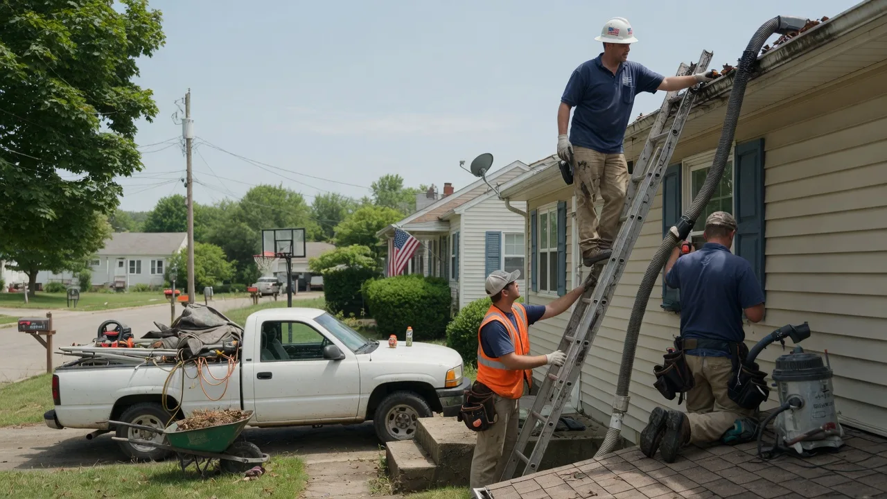 Gutter Installation in La Harpe, KS near me
